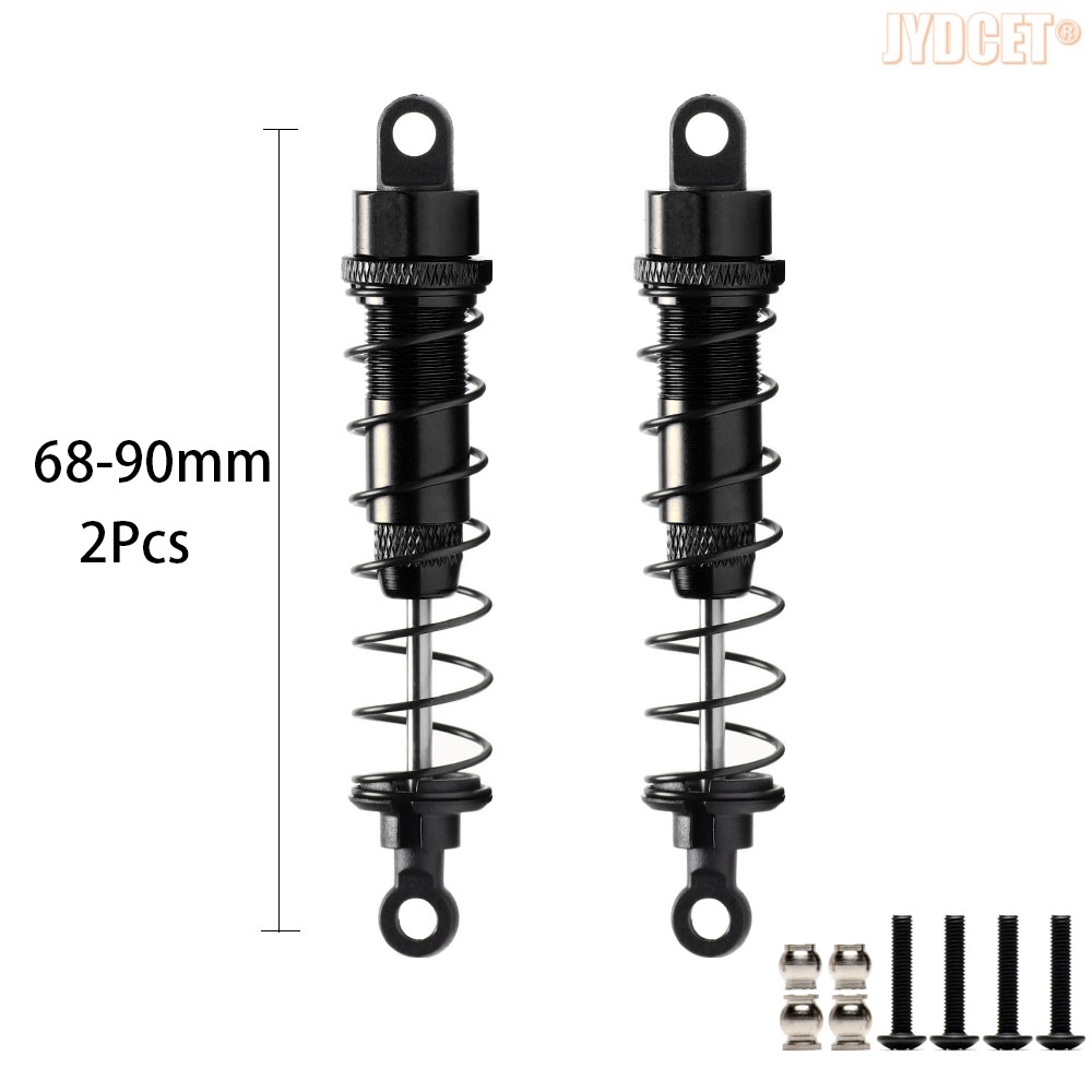 Amortisseur d'huile en alliage d'aluminium 75MM 80MM 90MM, pour voitures RC 1/10 adultes Tamiya CC01 Axial SCX10 D90