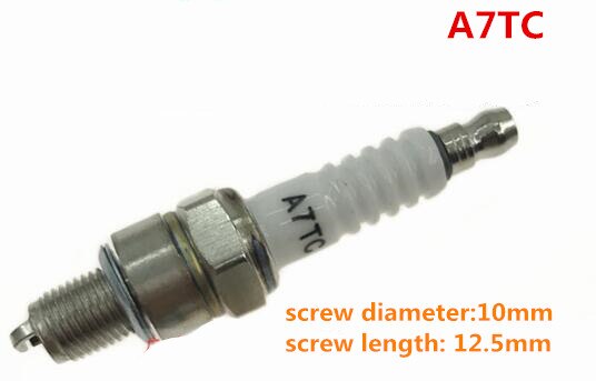 JRL 2pcs Spark Plug For 49cc 60cc 66cc 80cc 2 Stroke Engine