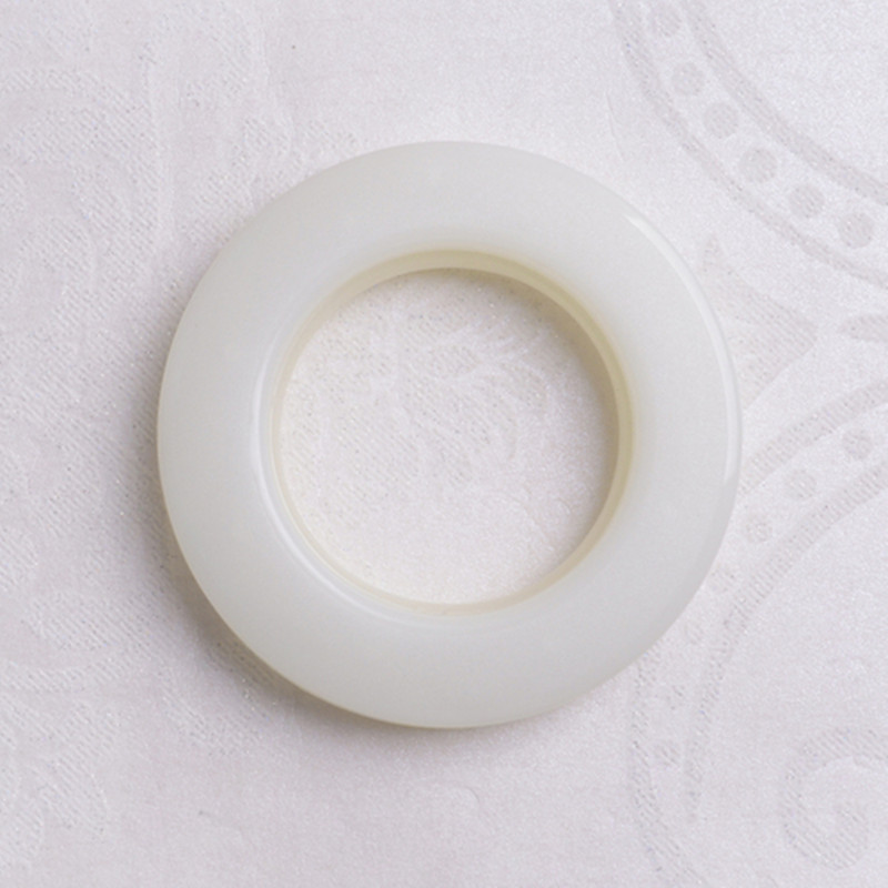 Anneau de rideau en plastique coloré,œillet, accessoire de décoration pour la maison, neuf couleurs, , 20, 40 ou 80 pièces par lot: White / 40pcs
