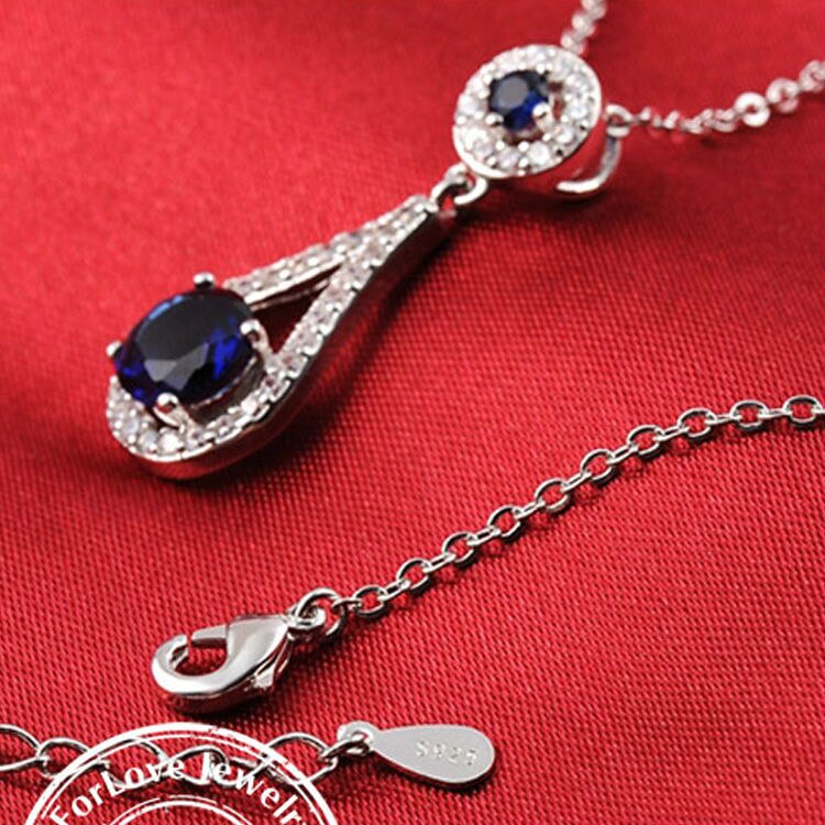 2pcs Pack Multicolor silver color bride Necklace for women Wedding Bridal for Brides Jewelry J837