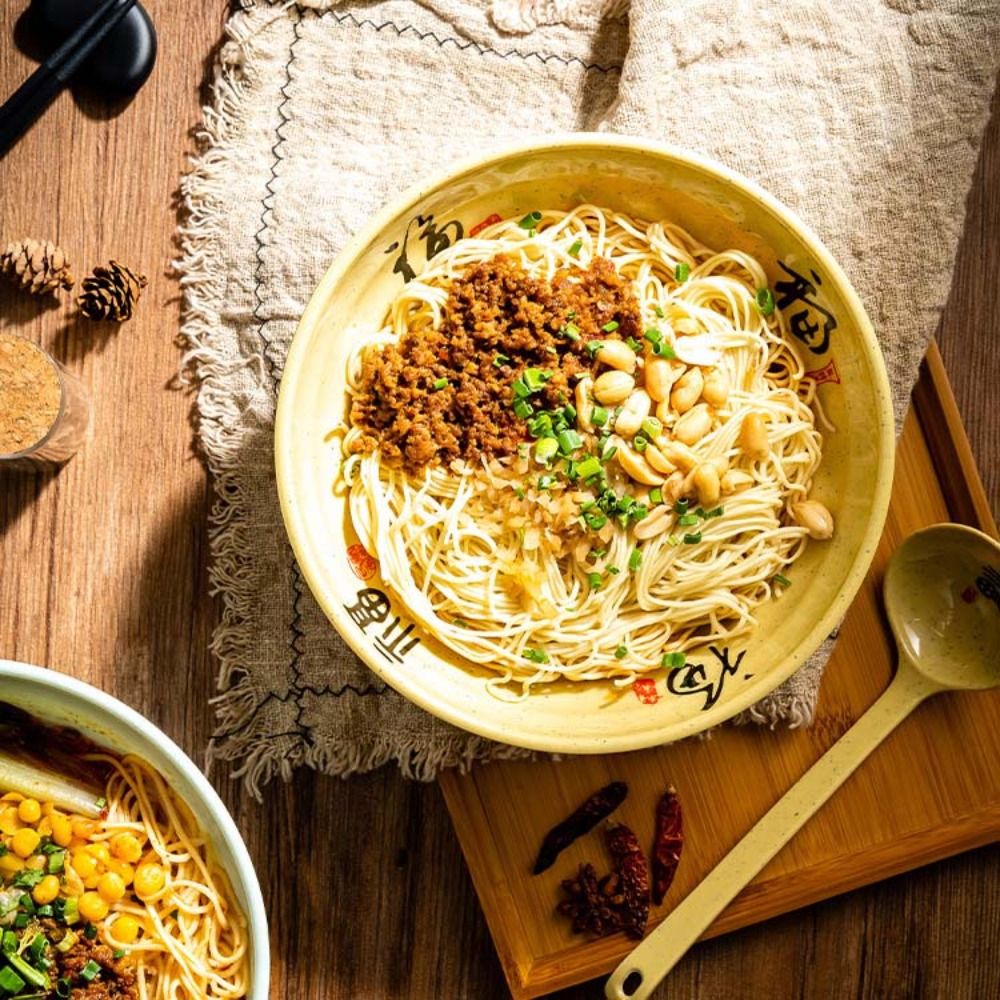 Commerciële imitatie keramische melamine Ramen kom grote capaciteit anti-val noedelkom Japanse soepkom restaurants