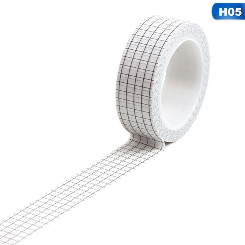 The Latest And Paper Grid Series Of Hand Held Tape Literature And Art Notebook Photographic Materials Sticker Stationery: 05