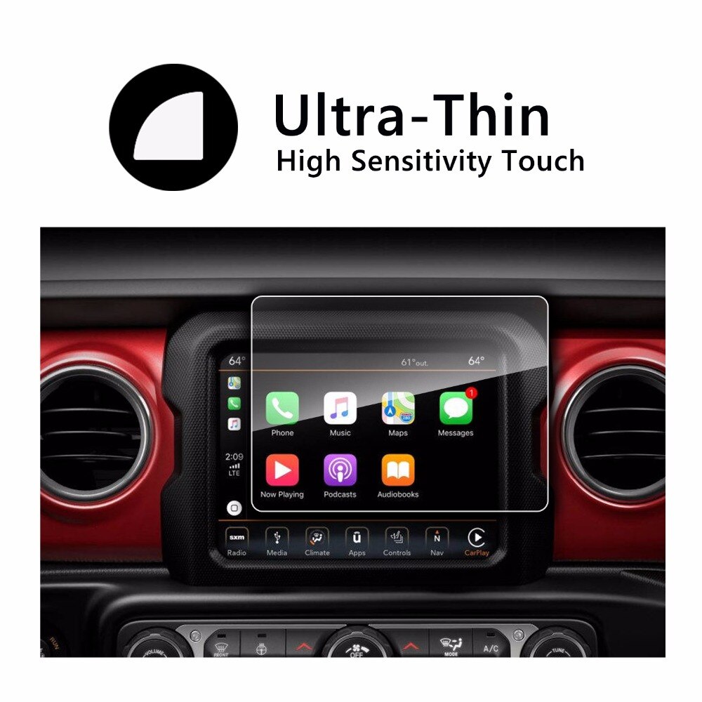 RUIYA 2 Pellicole Protettive Per Display Touch Da 12 Pollici Per Ford Ranger 2024-2025 - Foto 2