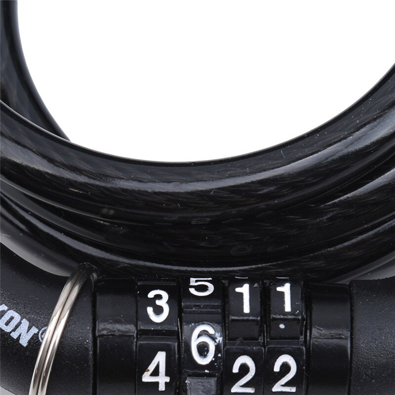 Lock Security Code Lock Multifunctional Bicycle Lock Anti-Theft Security Code Combination Lock Strengthen Steel Bike Cable