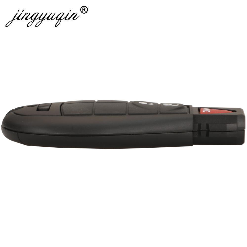 jingyuqin GQ4-53T 433MHz 4A Chip Fobik Remote Car Key fob for For Dodge RAM Jeep Cherokee Sport KL Chrysler Town & Country +