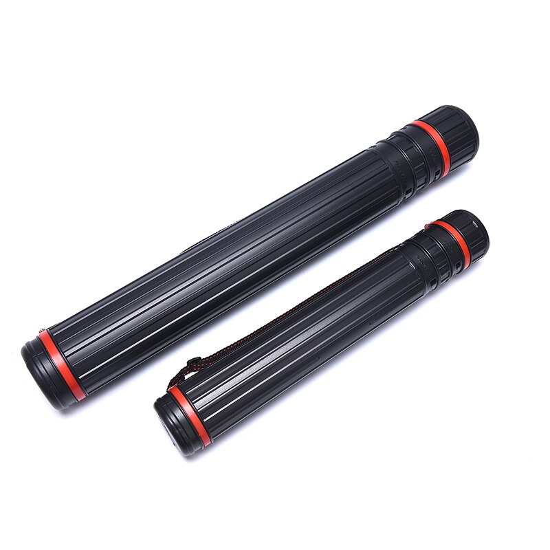 Flexible Plastic Telescopic Blueprint Document Painting Paper Storage Tube Box Portable Retractable Poster Holder