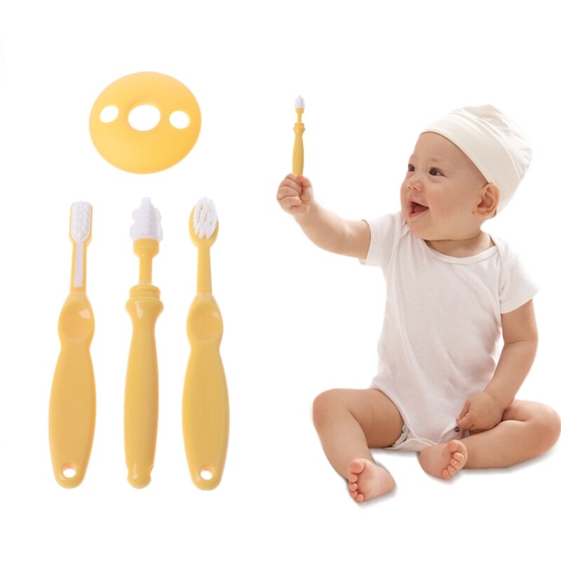 3 Stks/set Van Baby Tandenborstel Tandjes Training Soft Dental Care Massage Kid Oral-M15