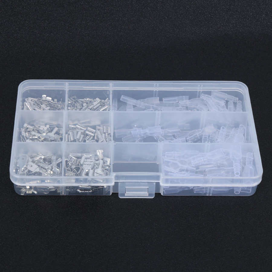 270PCS Insulated Wire Cable Connector Terminal Female Kit Electrical Components