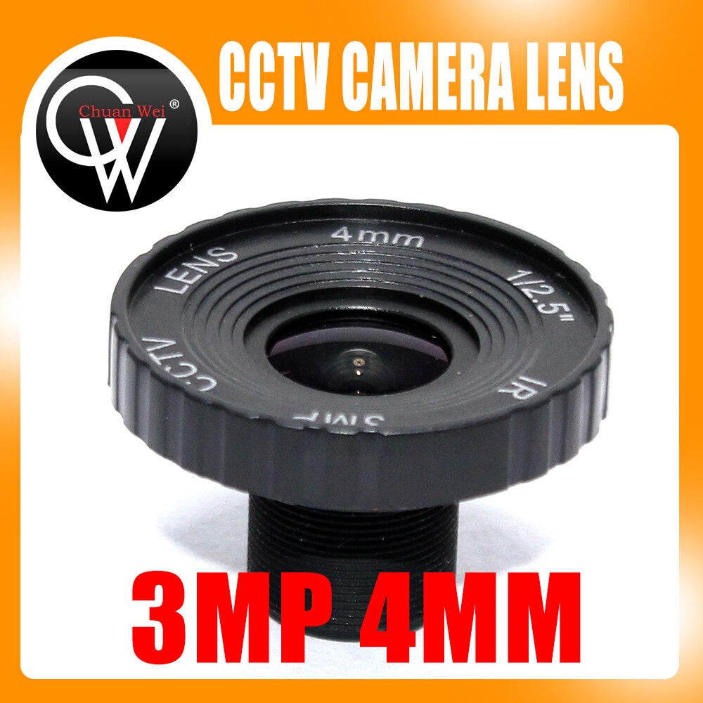 3.0Megpixel 4mm lens M12 MTV 4mm 3MP HD CCTV Camera Lens IR HD Security Camera Lens Fixed Iris