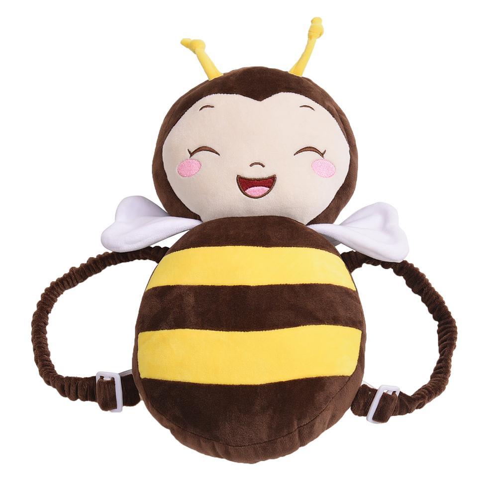 Almohada anticolisión para bebé, bonita mochila anticaída de dibujos animados, soporte de espalda suave, almohadilla de protección para la cabeza, reposacabezas