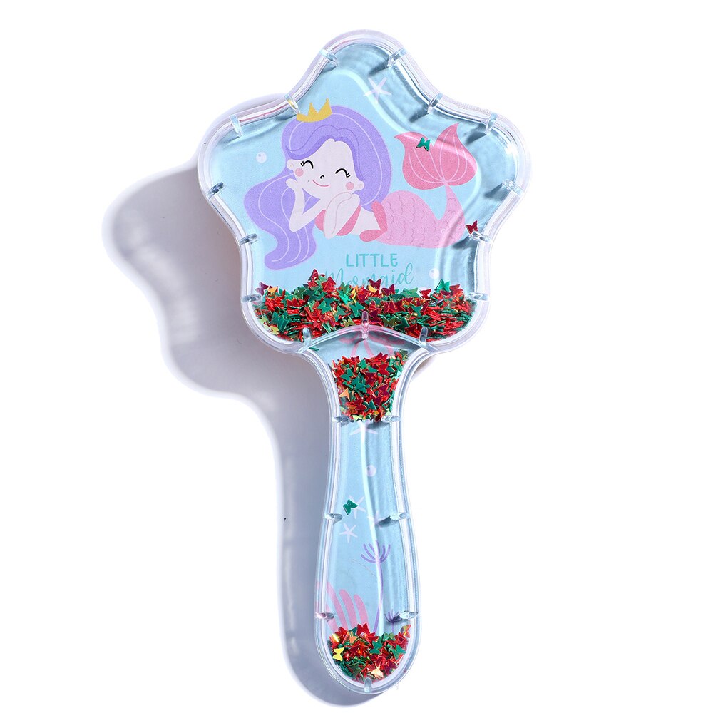 1Pcs Anti-Static Hair Comb Cartoon Cute Air Bag Comb Hairbrush Salon Hairdressing Straight Curly Hair Styling Tool Girls: B3