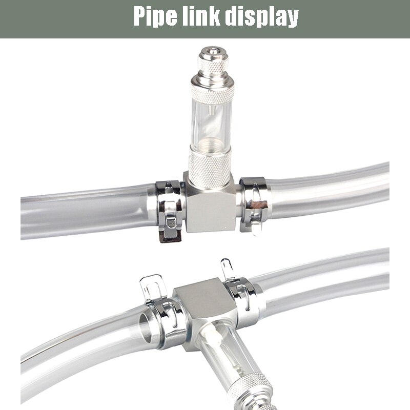 Aquarium CO2 atomizer For Generator system kit External Super Diffusion Reactor With Bubble Counter CO2 External Diffuser12/16mm