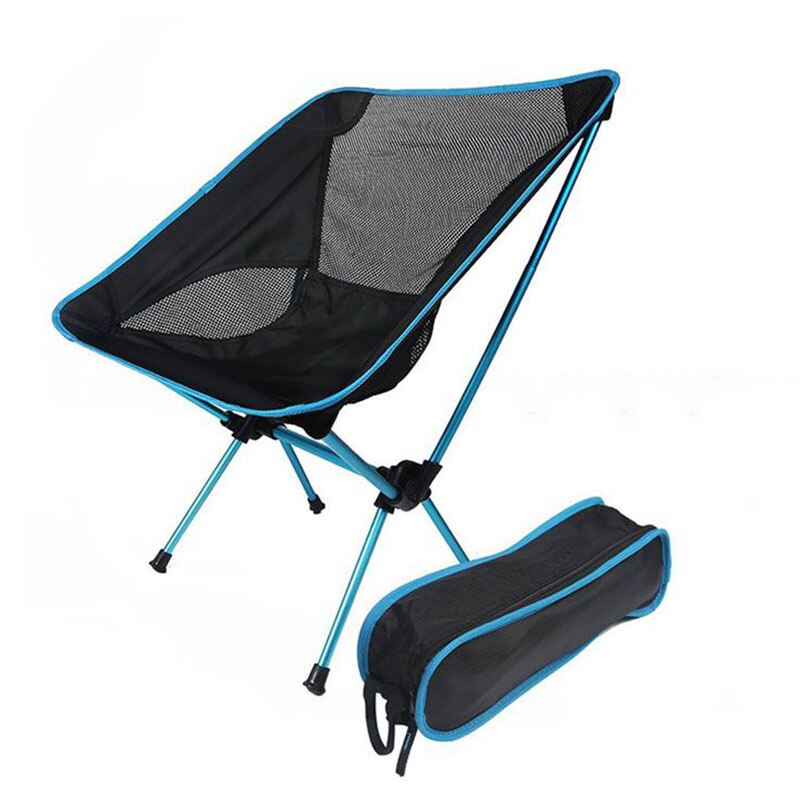 Ultralichte Vissen Klapstoel Draagbare al aire libre Vrije Tijd barbacoa Vissen Camping Klapstoel aluminio Strand Wandelstoel: 2