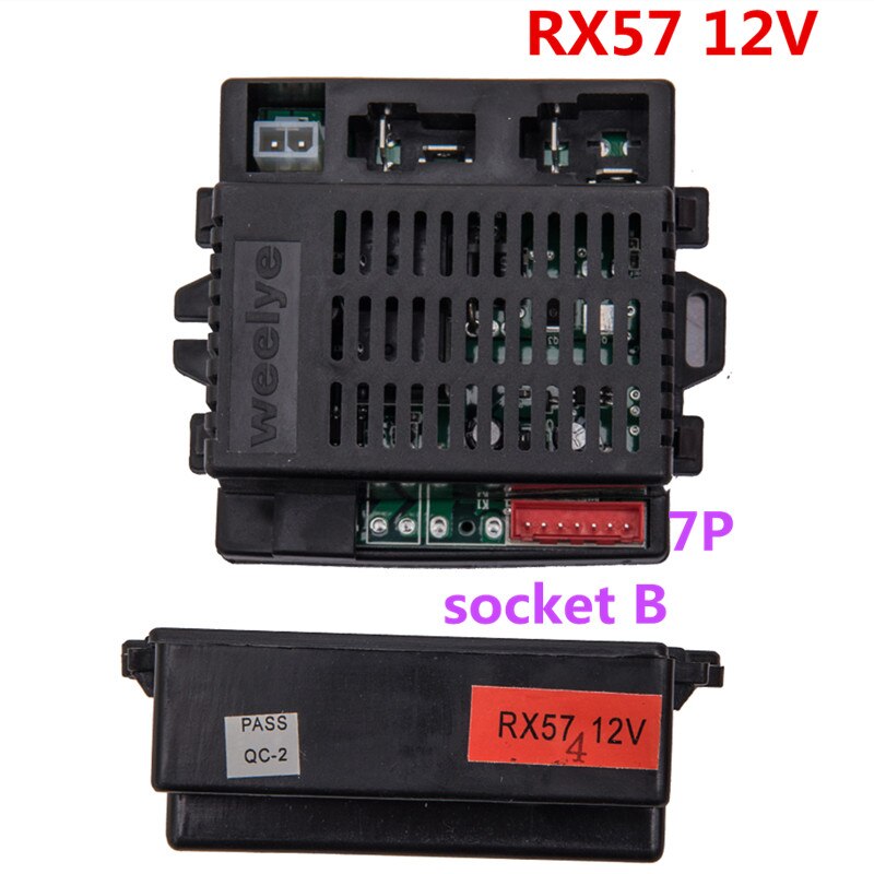 Weelye elektryczny samochód dziecięcy 2.4G odbiornik zdalnego sterowania Bluetooth, Wellye, zabawki do jeżdżenia RX23 RX37 RX18 RX7 RX41: RX57 12V