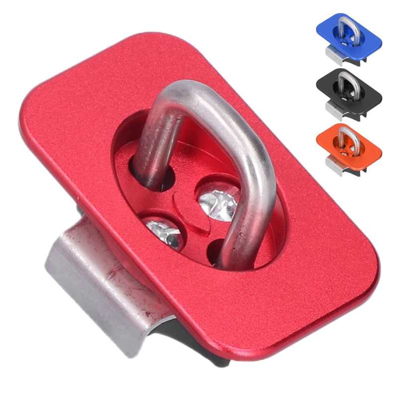 Truck Bed Top Side Ring Anticorrosion Wearproof Stainless Steel Removable Retractable Bull Ring Flush for Pickup Replacement for