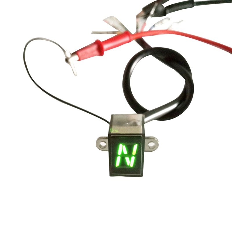 Useful Motorcycle Digital Display LED Motorcycle Off-road Moto Light Neutral Gear Indicator Display 6 Speed