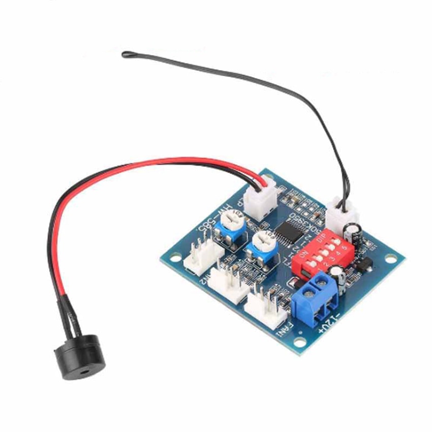 vier-draht PWM lüfter Thermostat Computer kühlung, Fan temperatur Kontrolle modul automatische temperatur steuerung geschwindigkeit DC 12V
