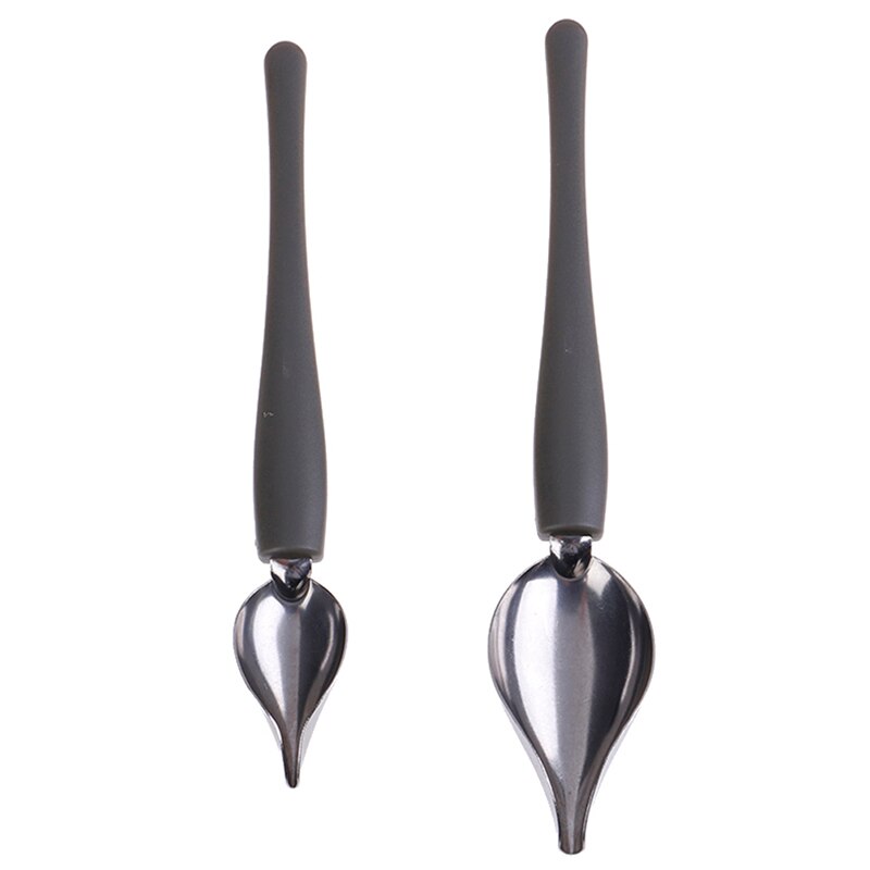 Cuchara decorativa creativa para decorar Sushi, herramienta de dibujo de comida, plato de aderezo para salsa, utensilios para hornear, pasteles, cuchara de cocina, herramienta para café