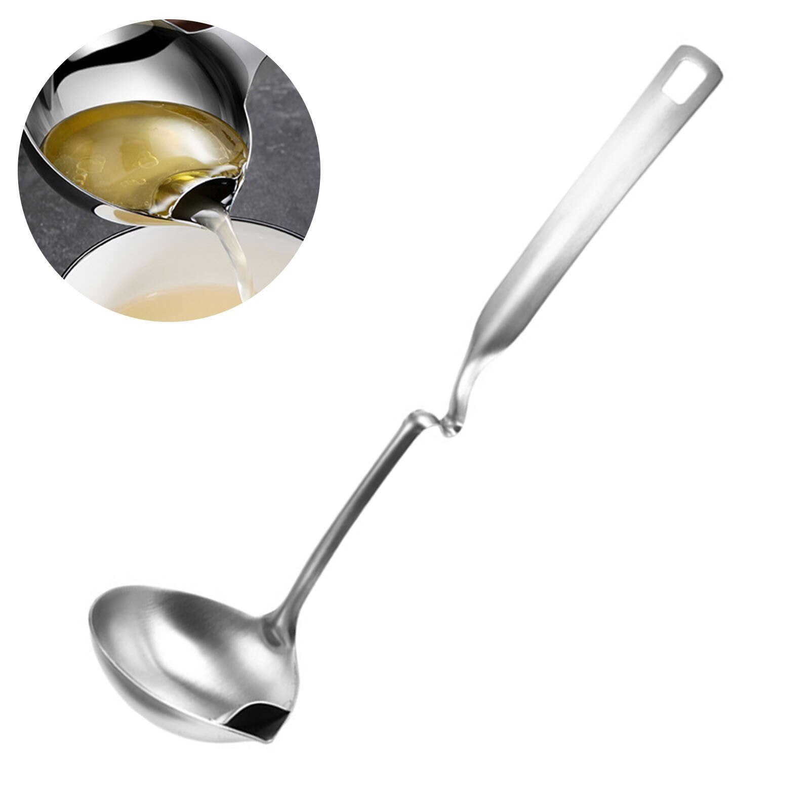 Rvs Oliefilter Lepel Lange Steel Lepels Keuken Ben... - Grandado