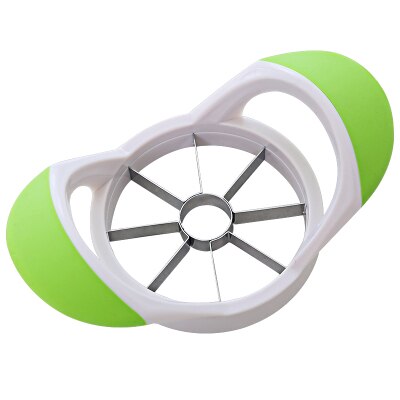 Apple Cutter Kitchen Fruit Cutter Apple Slicer Corer Stainless Steel Apple Pear Core Remover Fruit Cutting Tools Kitchen Gadgets: Green
