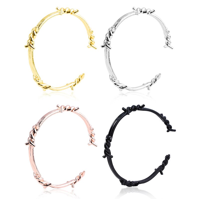 anca salto Dei Monili di Modo Contorto colonna vertebrale Braccialetti Dei Braccialetti punk Streetwear Fiamma Braccialetto per Le Donne Degli Uomini Dei Monili