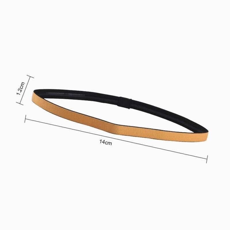 1Pcs Vrouwen Sport Haarband Yoga Hoofdband Transpiratie Fitness Anti-Slip Voor Vrouwen Running Zweetband Elastische Mannen haar A9F5
