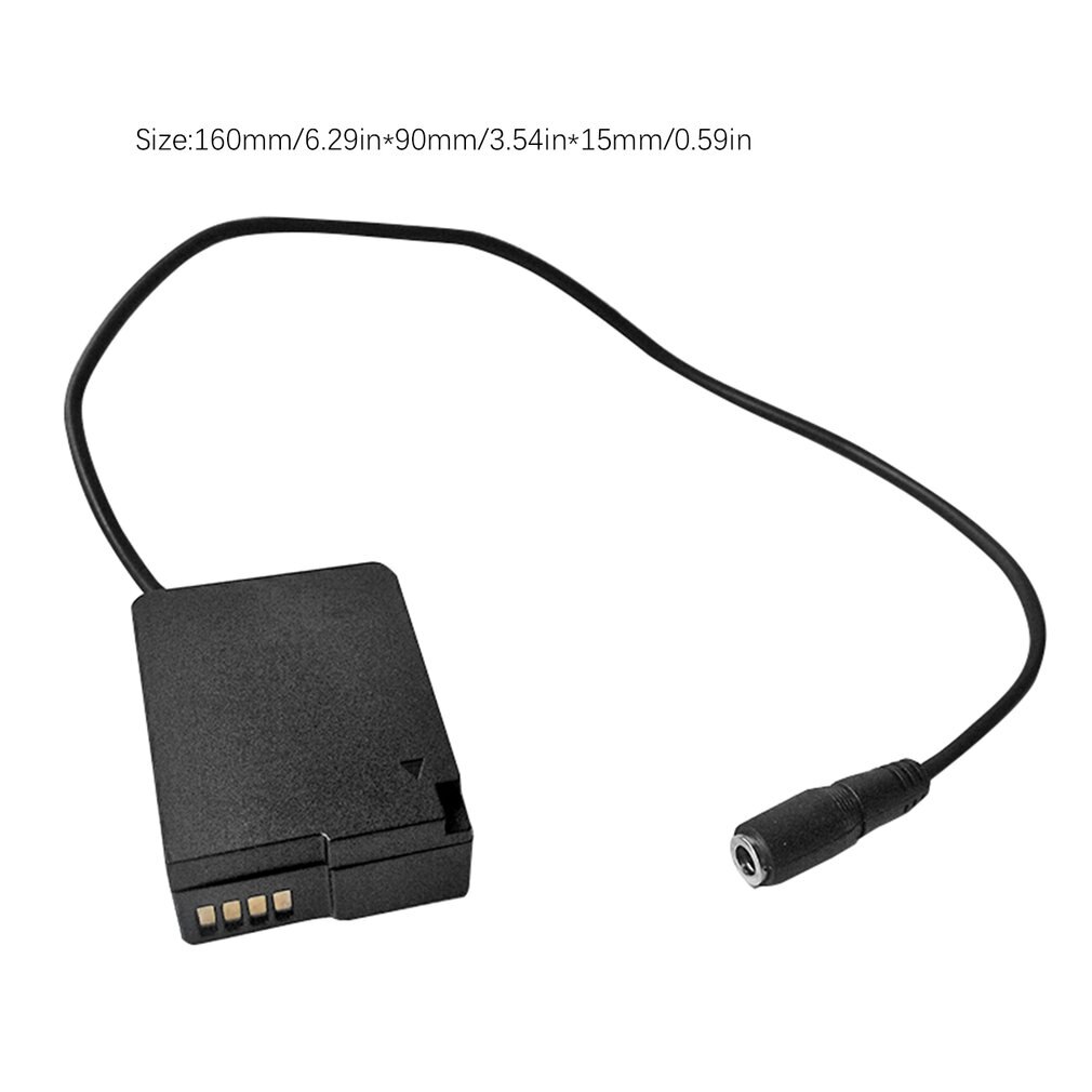 DCC8 Battery DC Coupler DMW-BLC12 BLC12PP for Panasonic Lumix DMC-FZ200 G6 G5 G80 G85 G5K GH2K GH2S Camera