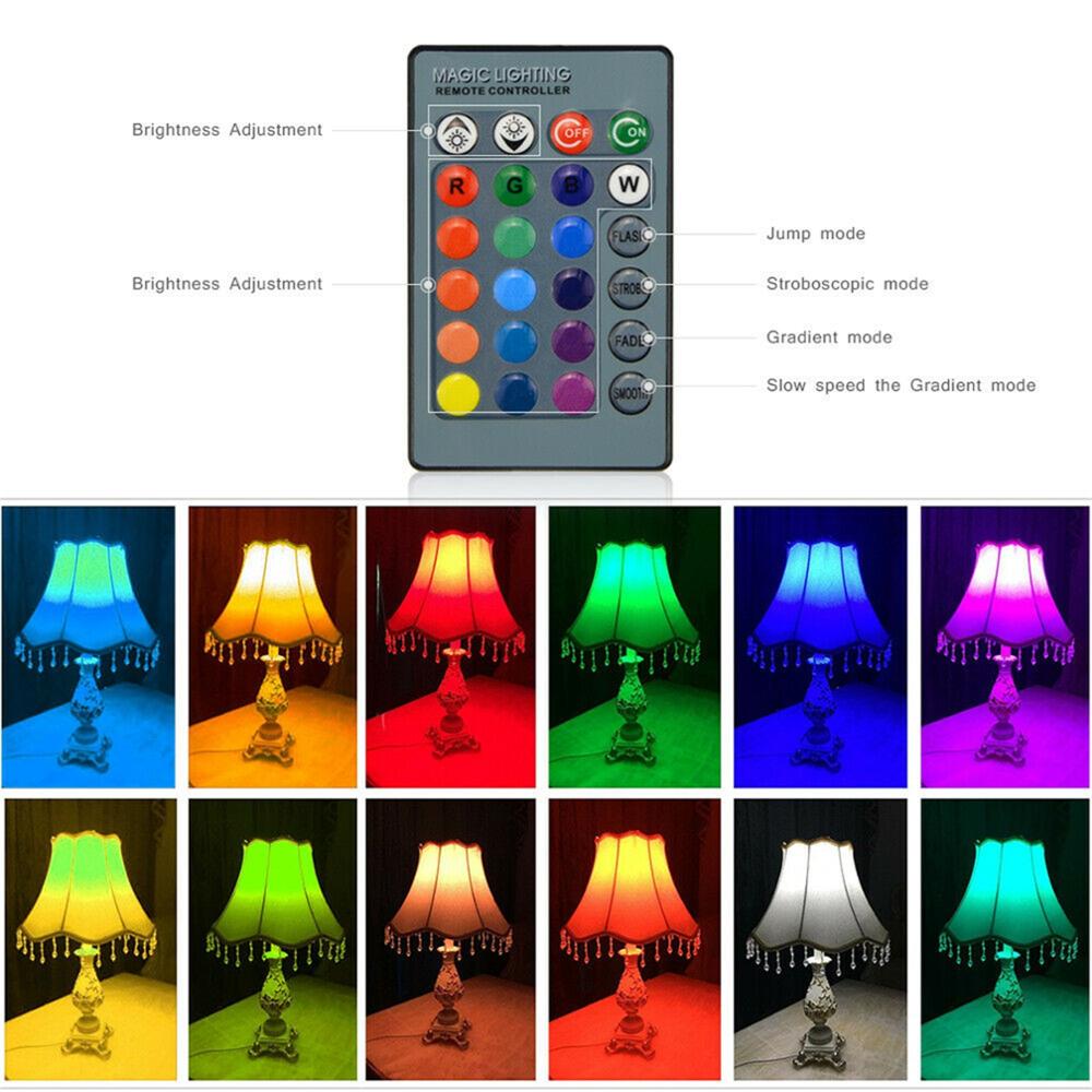 E27 E14 GU10 GU5.3 MR16 Led Rgb Spot Lampen 3W Afstandsbediening Home Decoratie Kleur Veranderende Licht Lampen