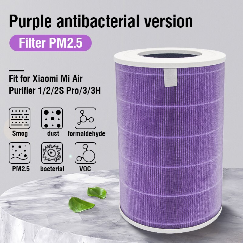 Luchtfilter Voor Xiaomi Luchtreiniger Mi 1/2/2S/3/3H Pro Air purifier Carbon Hepa Vervanging Filter Anti Bacteriën Formaldehyde