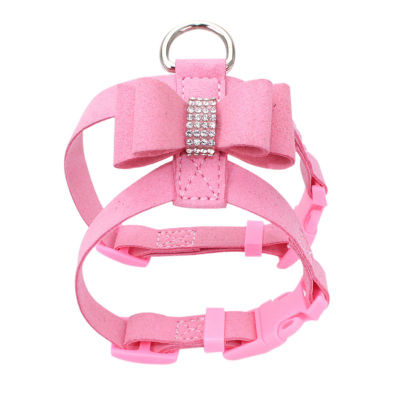 Hond Puppy Kat Vlinderdas Kraag Strass Harnas Leiband Voor Hond Kat Pet Hond Kat Accessoires Prinses Stijl