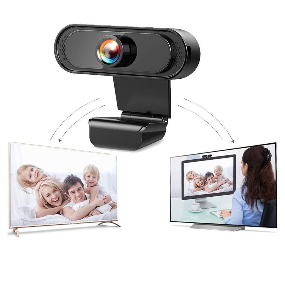 Usb 2.0 genuíno completo hd 1080p webcam câmera digital da web cam com mircofone para computador portátil portátil foco automático webcam câmera