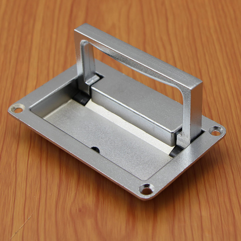 1pc 9,5 cm x 6cm/11,1 cm x 6,9 cm Metall Rechteck Geformt Einbau Falten ziehen Griff Griff