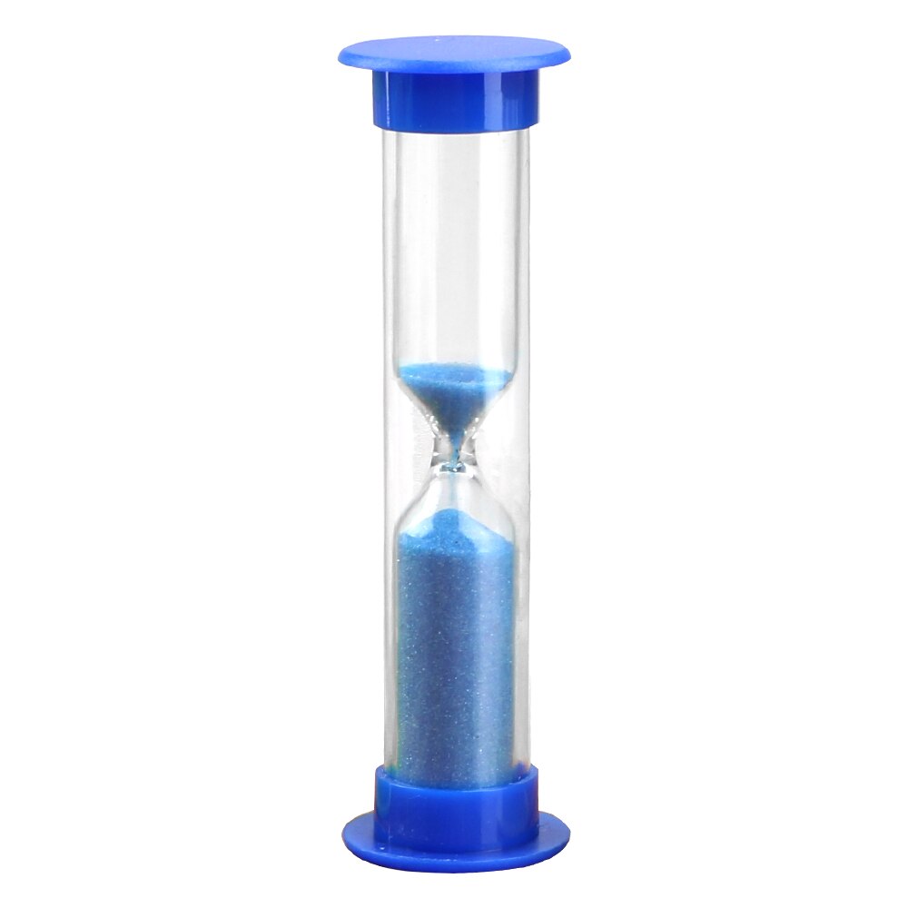 Hoomin mini timer børn sand timer ur timere farverigt timeglas til børn: Blå