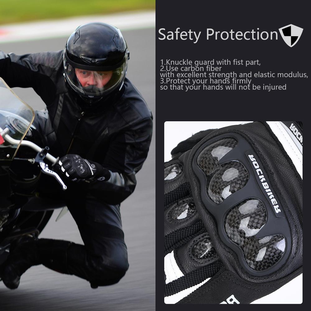 KEMiMOTO – gants de Moto en cuir pour hommes et femmes, pour écran tactile, protection cyclisme, printemps-été, Luvas