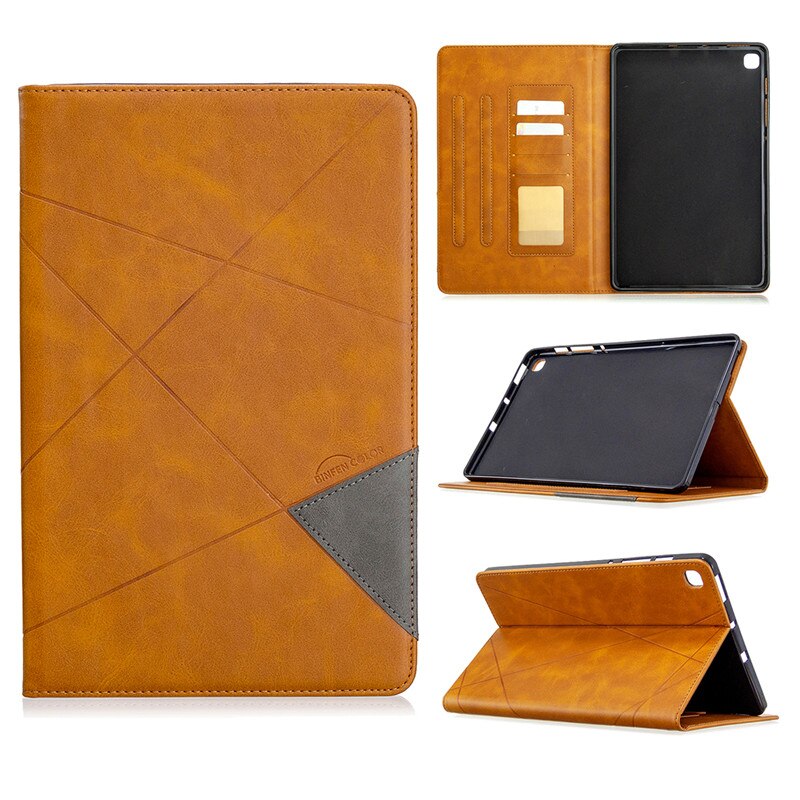 Case For Samsung Galaxy S6 Lite 10.4" SM-P610 SM-P615 Luxury Leather Stand Tablet Funda For Galaxy Tab S6 Lite Case P610 P615: 02 Yellow