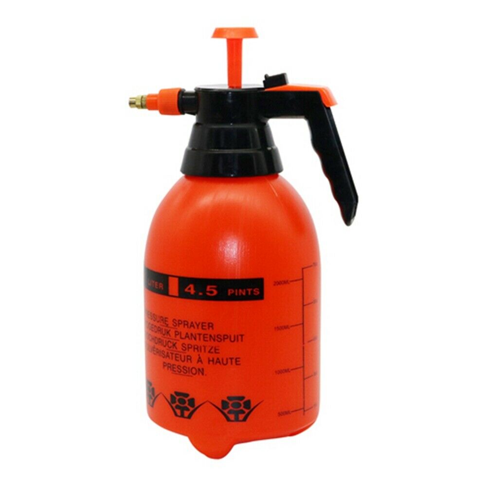 2l/3l sprøjter justerbar bærbar kemisk håndtryksudløser sprøjte plantevanding have vand sprayflaske håndholdt: 2l