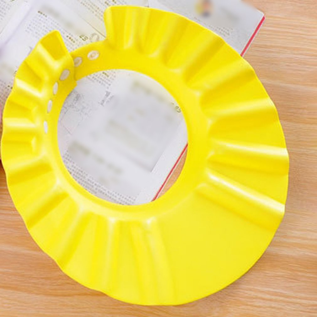 Verstelbare Baby Shower Cap Baby Kids Kinderen Bad Shampoo Shield Hat Hairwash Hittebestendigheid Waterdicht