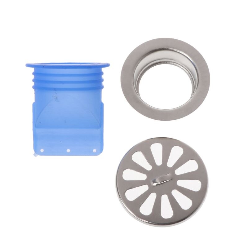 Drain Backflow Preventer One Way Valve for Pipes Tubes Bathroom Floor Drain Seal X7YF: B