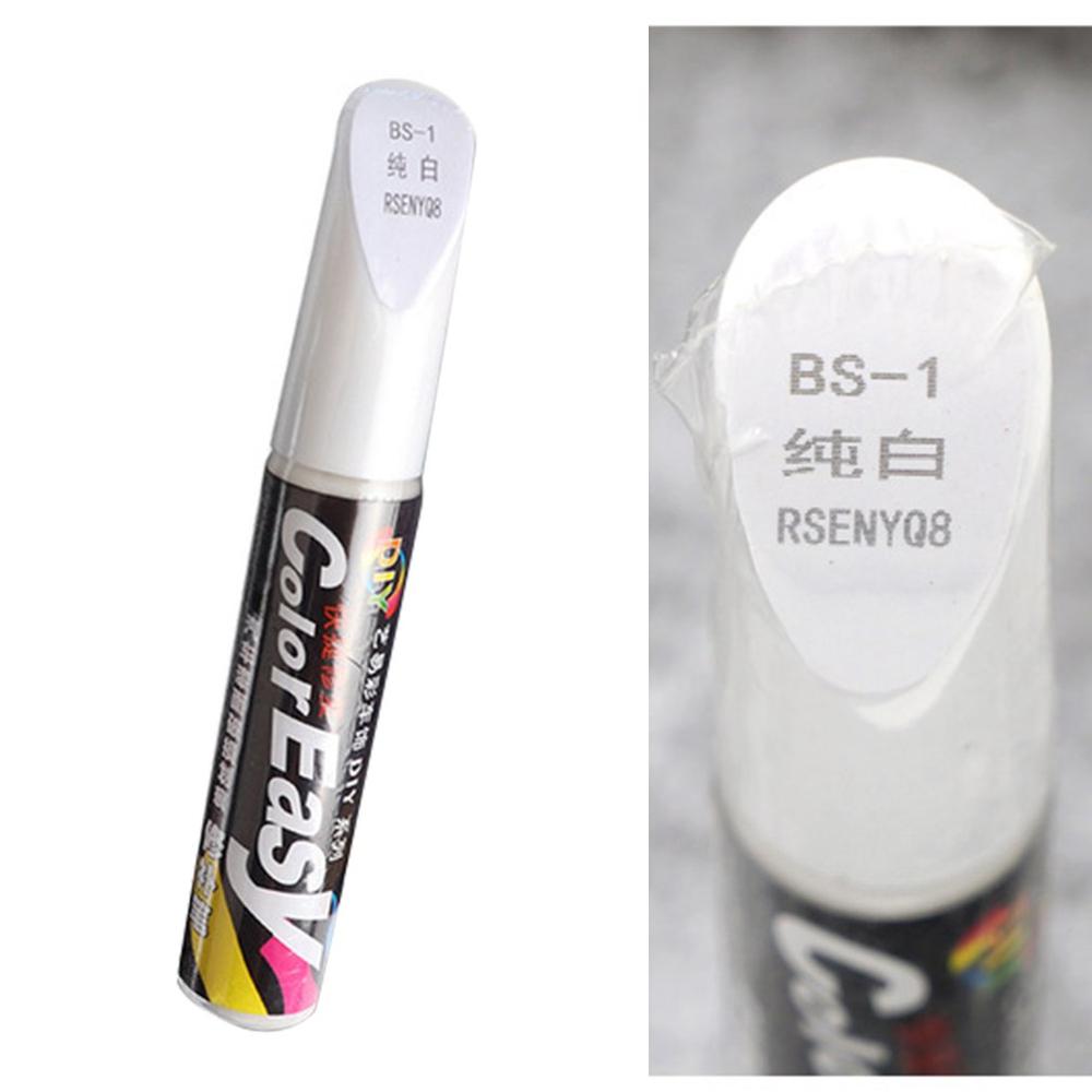 Bil special touch up penna pärlvit röd svart silver billack yta för att repa reparation lack reparation skönhetsverktyg