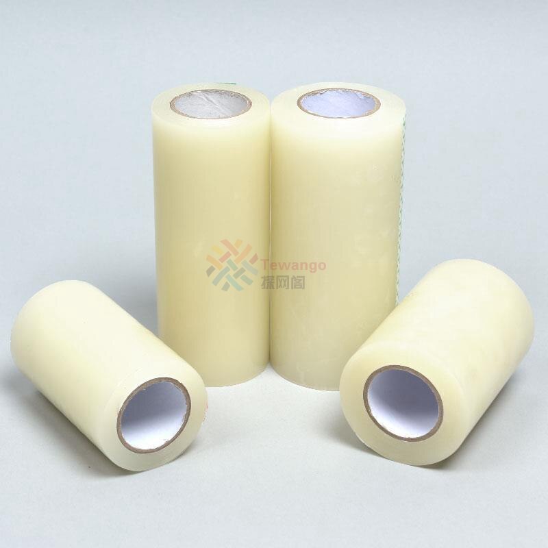 2PCS Transparent PE Film Tape Extra Strong UV Resistant Clear Color Greenhouse Film Repair Tape Shed Special Tape 7cm/10cmx10M