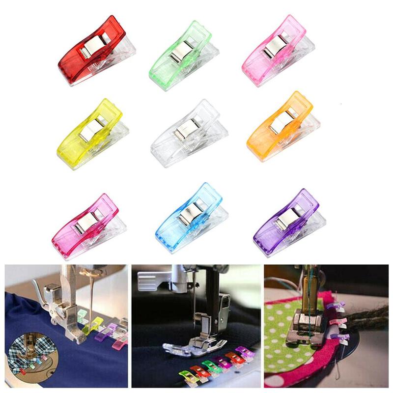 10pc pince en plastique Patchwork couture bricolage artisanat couette Suture pince Patchwork couture bricolage artisanat couette Suture dossier