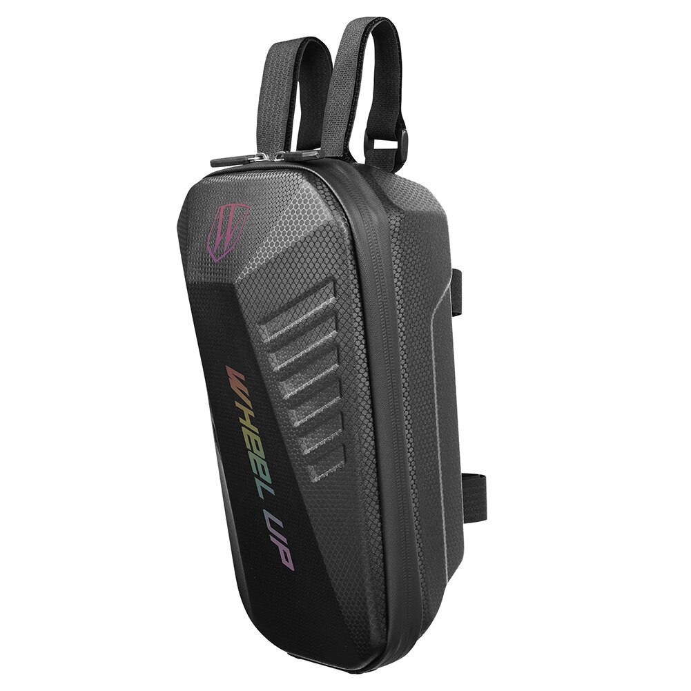 WHEEL UP Electric Scooter Hanging Bag Hard Shell Front Frame Waterproof Zipper Pouch for Xiaomi M365 PRO Ninebot HX X7: Multicolor 3 L	