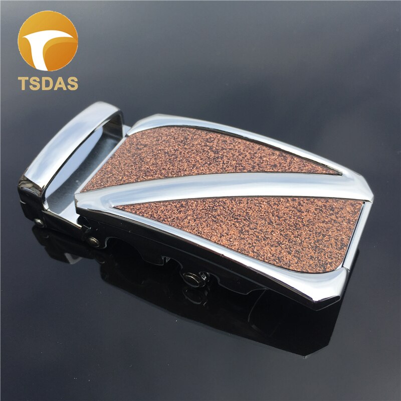 Automatische gesp voor heren leren riem zilver heren riemgesp