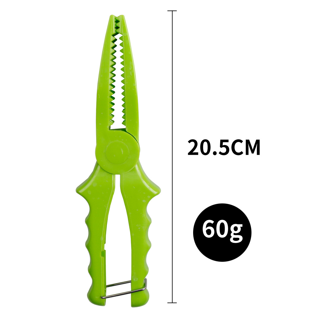 Alicates de pesca de gran tamaño y 20cm de largo, herramientas de pesca multifuncionales, pinza de labios para carpa, lubina, trucha, 1 pieza