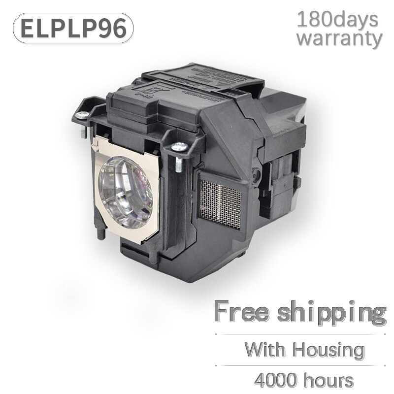 Remplacement ELPLP96 Lampe De Projecteur pour EPSON EB-X41E B-X05 EB-W41 EB-U05 EB-S41 EB-S05 EH-TW650 EH-TW5650 EB-W42 EB-W05 ampoule