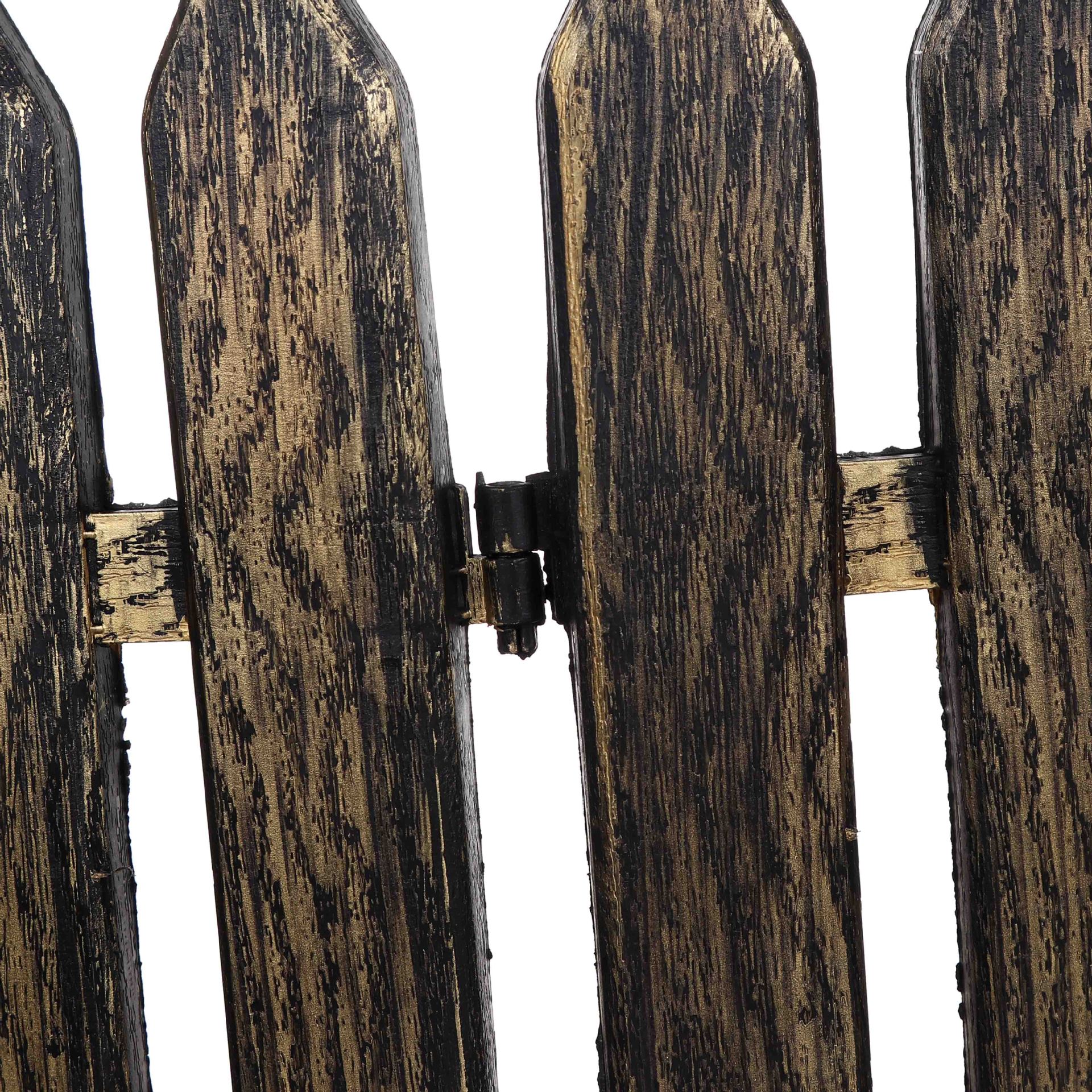 5 kpl/pakkaus valkoinen muoviaita sisäpiha sisäpuutarha -aita pronssi -aita jouluhotellin perhekeskuksen koristelu