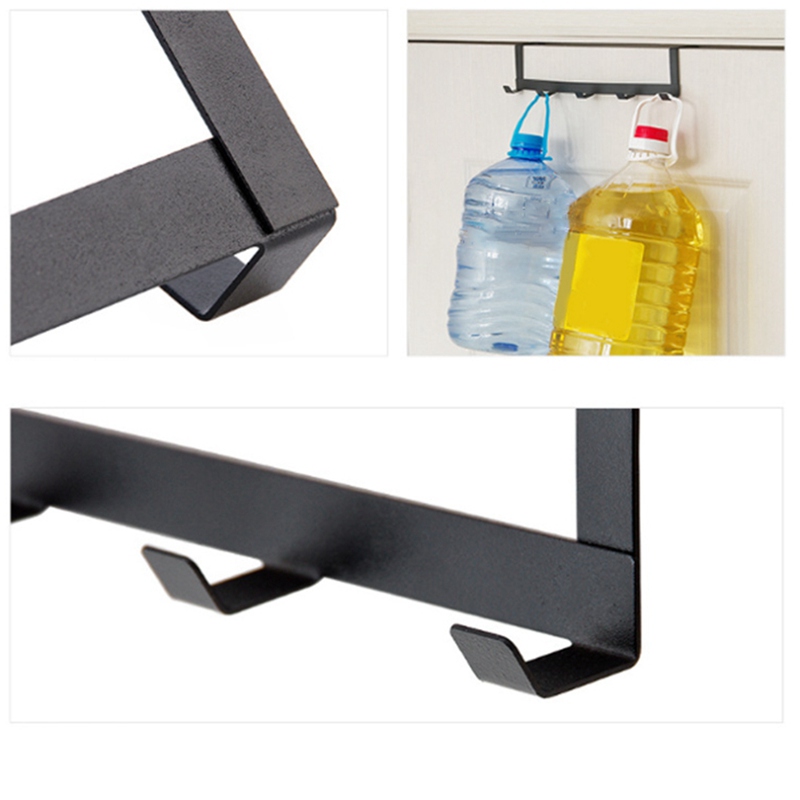 Práctico gancho de puerta de hierro forjado, gancho de pared para ropa, gancho de pared, cierre duradero para puerta de hogar