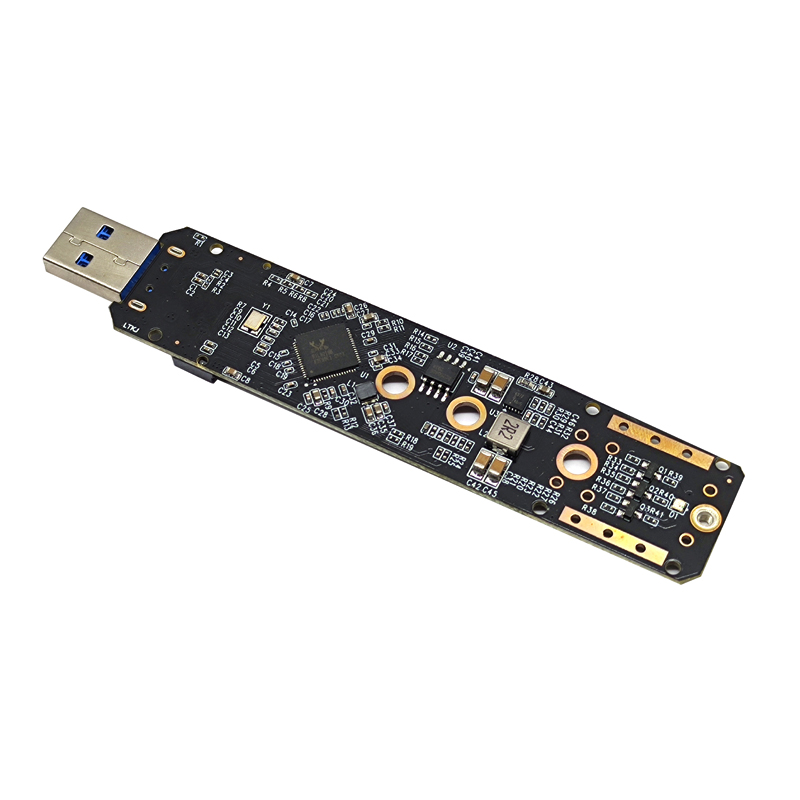 Nvme usb-adapter m..2 nvme naar usb 3.1 ssd-adapter 10 gbps usb 3.1 gen 2 rtl 9210 -chips voor m-key  m2 nvme 2230 2242 2260 2280 m.2 ssd