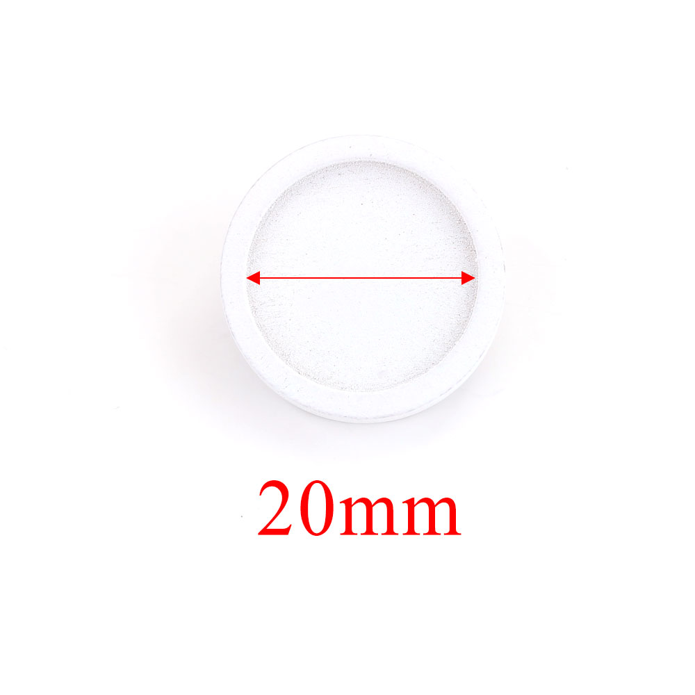 10pcs Blank Wood Cabochon Brooch Base Settings Fit 20 25 30 40mm Round Bezel Tray Diy Brooches Pin Backs for Jewelry Making: Pink