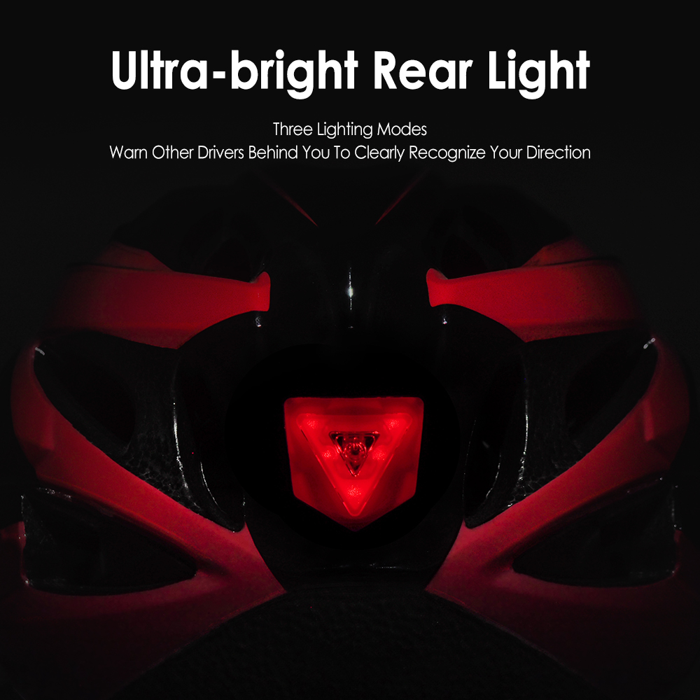 VICTGOAL Adult Bike Helmet with LED Light Bicycle Helmet with Sun Visor for Men Women Road Mountain Bike Cycling Scotter E-bike